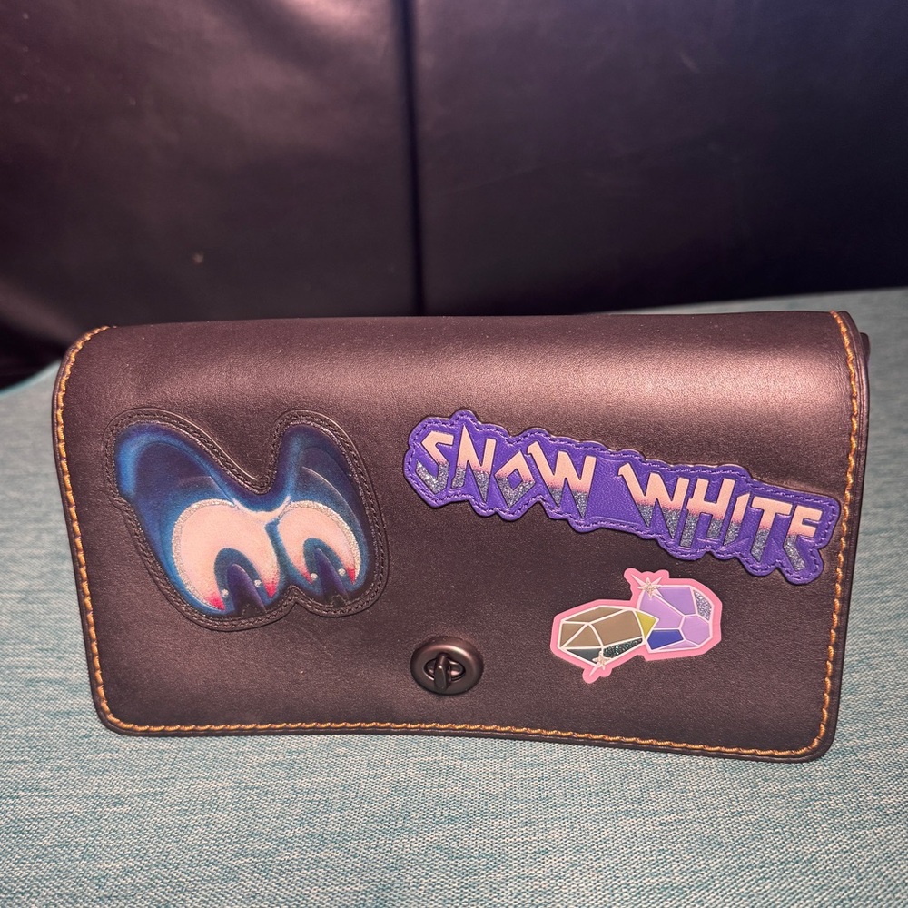 NWT Coach X Disney Snow White Dinky with Patches